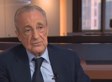 Florentino Pérez az RTVE stúdiójában (forrás: @Florentino2026_)