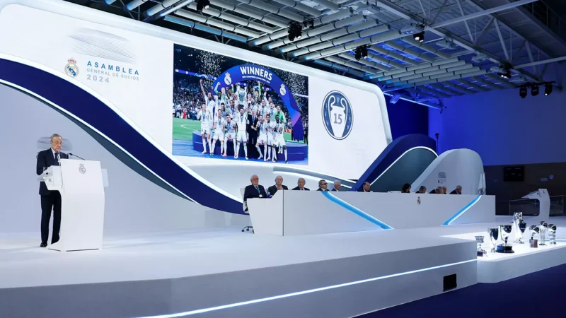 A Real Madrid Igazgatótanácsa (forrás: realmadrid.com)