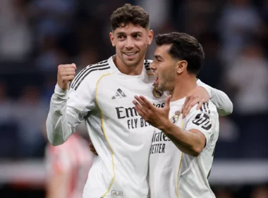 Valverde és Brahim (kép: realmadrid.com)