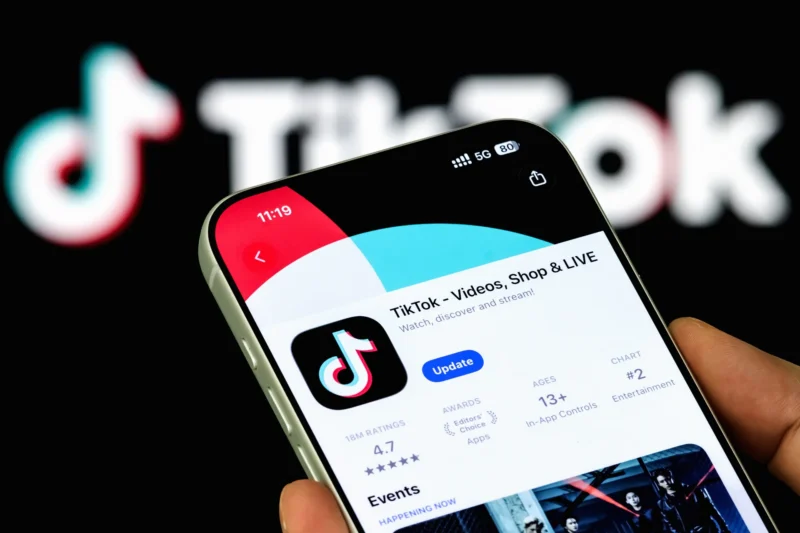 TikTok (forrás: www.wired.com)