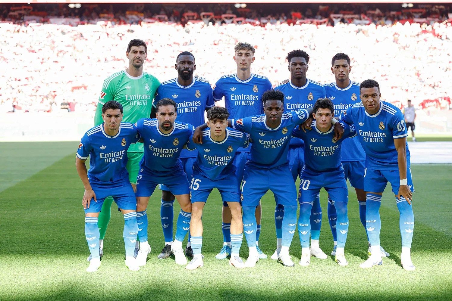 A Real Madrid kezdőcsapata a Sevilla ellen (forrás: realmadrid.com)
