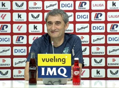 Ernesto Valverde (forrás: youtube video screenshot, Athletic Club)