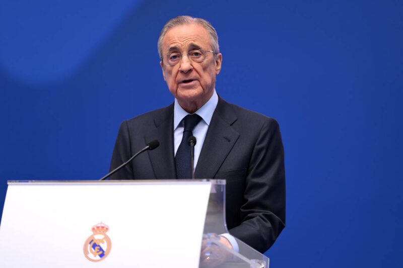 Florentino Pérez (forrás: realmadrid.com)
