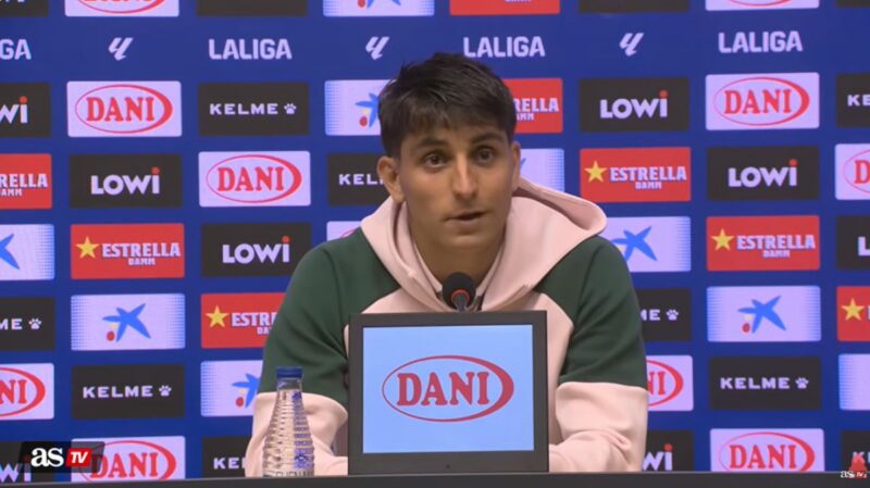Ramón Terrats (forrás: youtube video screenshot, Diario AS)