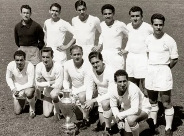 A Real Madrid győztes csapata a Primerával (forrás: realmadrid.com)