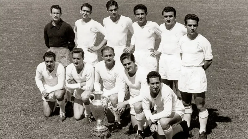 A Real Madrid győztes csapata a Primerával (forrás: realmadrid.com)
