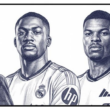 Mourinho, Konaté, Dumfries és ... (forrás: @Florentino2026_)
