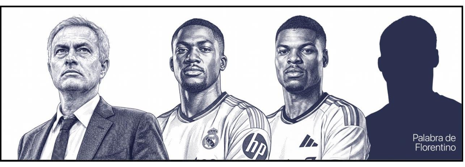 Mourinho, Konaté, Dumfries és ... (forrás: @Florentino2026_)