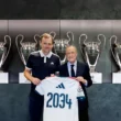 Bjørn Gulden és Florentino Pérez (forrás: realmadrid.com)