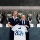 Bjørn Gulden és Florentino Pérez (forrás: realmadrid.com)