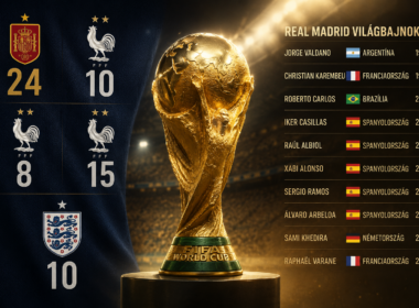 A Real Madrid világbajnokai (forrás: saját készítésű kép Füzi Krisztián)