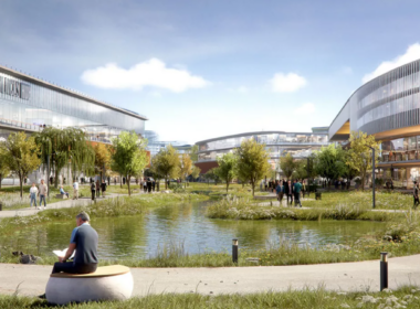 A Madrid Innovation District látványterve (forrás: realmadrid.com)