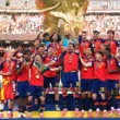 A világbajnok spanyol válogatott (forrás: realmadrid.com)