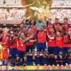 A világbajnok spanyol válogatott (forrás: realmadrid.com)