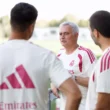 José Mourinho a valdebebas-i edzőközpontban (forrás: realmadrid.com)
