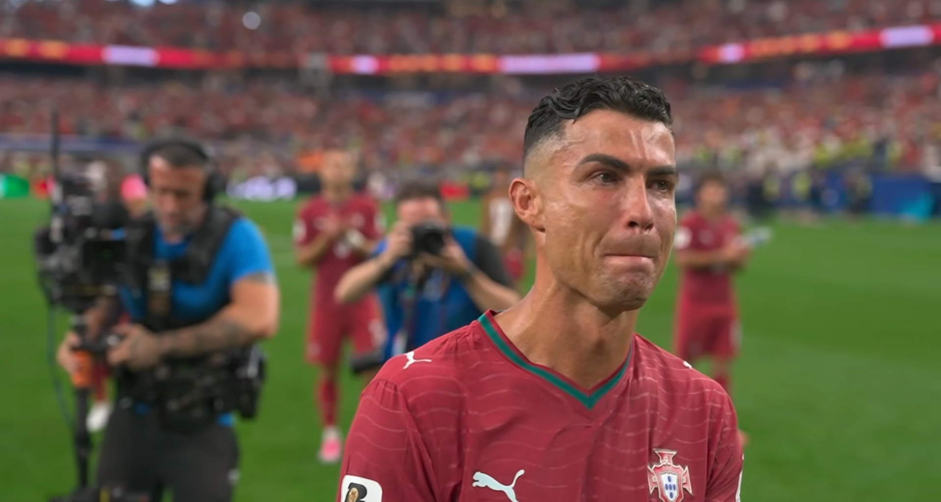 Cristiano Ronaldo az utolsó vb-meccse után