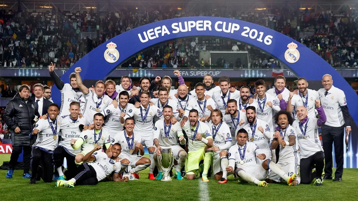 Győzelem az UEFA Szuperkupában (forrás: realmadrid.com)