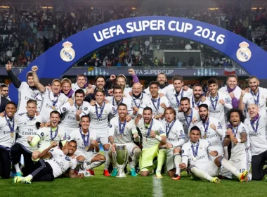 Győzelem az UEFA Szuperkupában (forrás: realmadrid.com)
