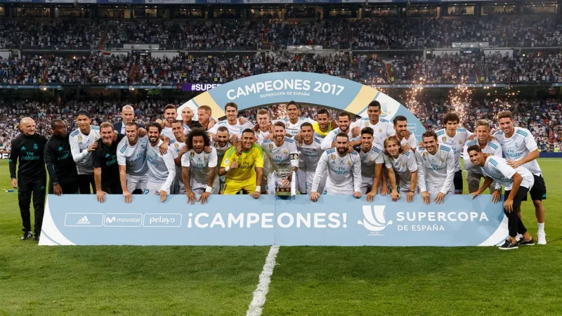A 10. Spanyol Szuperkupa (forrás: realmadrid.com)