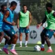 Vinícius Jr. edzés közben (forrás: realmadrid.com)