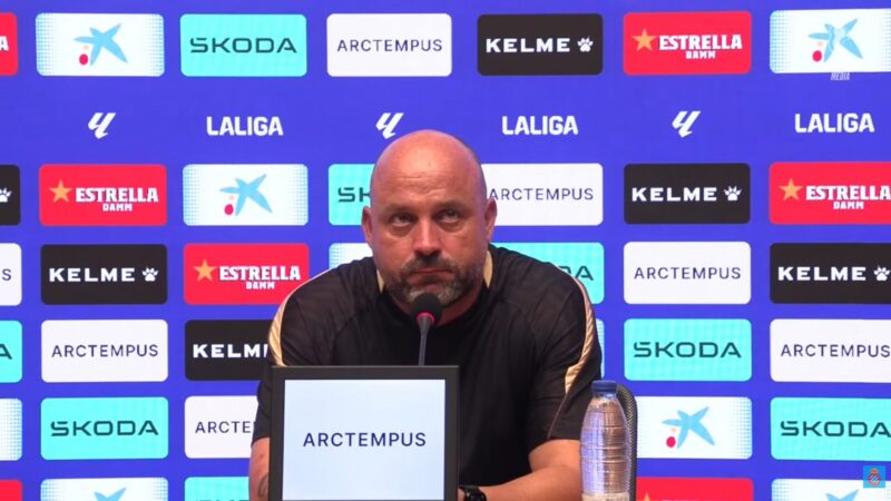 Manolo González (forrás: youtube video screenshot, RCD Espanyol de Barcelona)