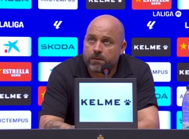 Manolo González (forrás: youtube video screenshot, RCD Espanyol de Barcelona)