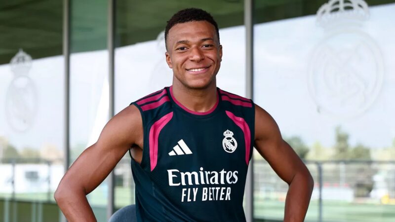 Kylian Mbappé (forrás: realmadrid.com)