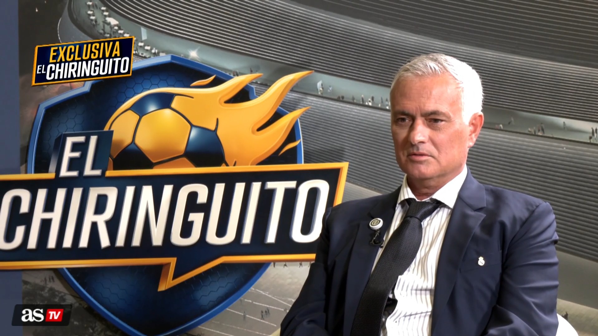 José Mourinho (forrás: video screenshot, AS TV)