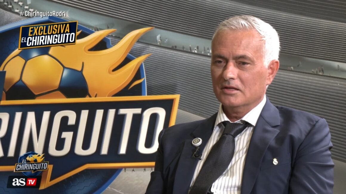 José Mourinho (forrás: video screenshot, AS TV)
