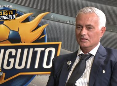 José Mourinho (forrás: video screenshot, AS TV)