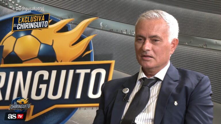 José Mourinho (forrás: video screenshot, AS TV)