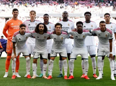 A Real Madrid kezdőcsapata (forrás: realmadrid.com)