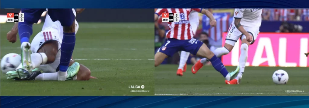Fede itt megúszta a sárgát (forrás: realmadrid.com)