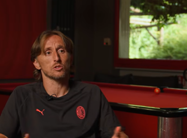 Luka Modrić a MARCA-nak adott interjú során (forrás: www.youtube.com/@marca)