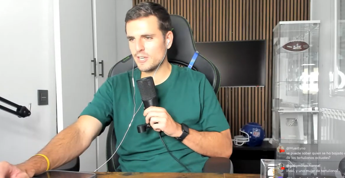 Iñaki Angulo (forrás: www.youtube.com/@IñakiAnguloTV)