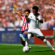 Vinícius Jr. az Atlético elleni derbin (forrás: realmadrid.com)