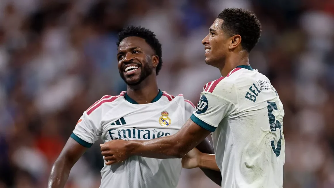 Vinícius és Bellingham (kép: realmadrid.com)