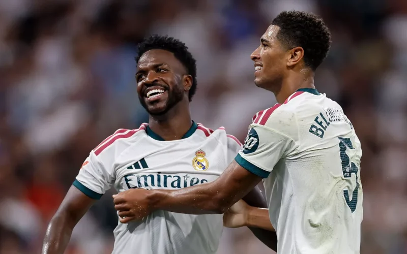 Vinícius és Bellingham (kép: realmadrid.com)