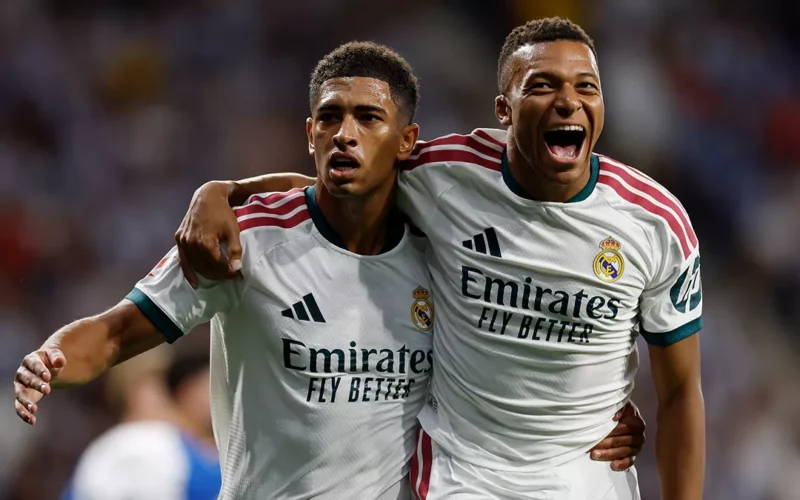 Bellingham és Mbappé (kép: realmadrid.com)
