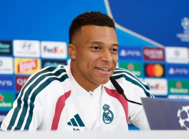 Kylian Mbappé (forrás: realmadrid.com)