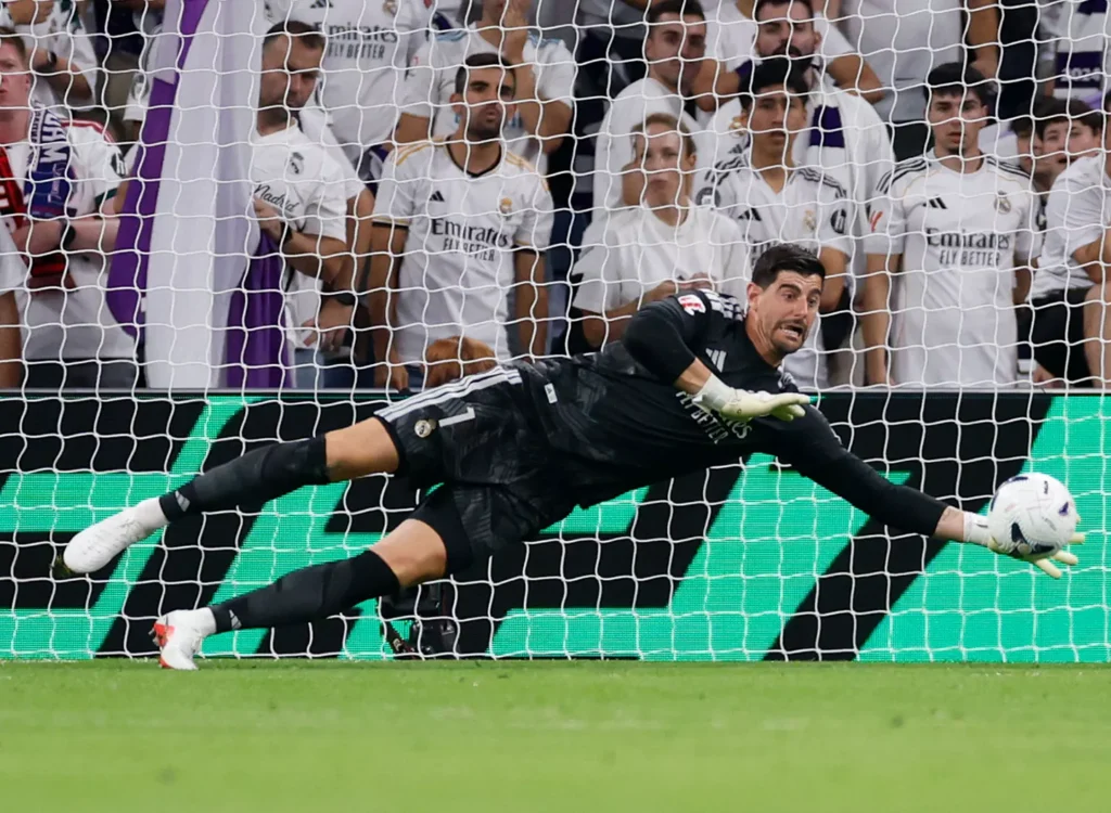 Thibaut Courtois (forrás: realmadrid.com)