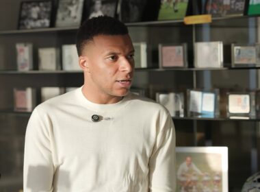 Mbappé (forrás: video screenshot, AS TV)