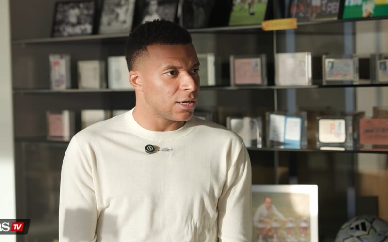 Mbappé (forrás: video screenshot, AS TV)