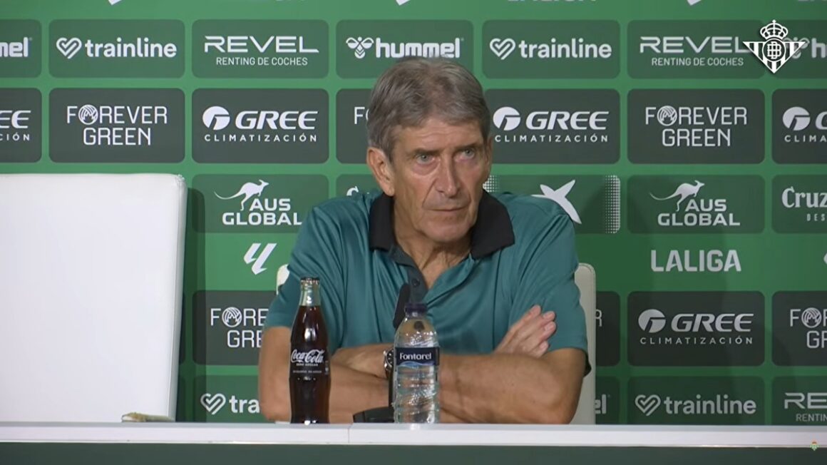 Manuel Pellegrini (forrás: youtube video screenshot, Real Betis Balompié)