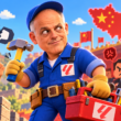 Illusztráció: OpenAI / ChatGPT (mesterséges intelligenciával generált kép). Javier Tebas és Kylian Mbappé fiktív, szatirikus ábrázolása, a Wreck-It Ralph (Rontó Ralph) című animációs film vizuális világának felhasználásával.