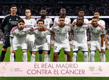 A Real Madrid kezdőcsapata (forrás: realmadrid.com)