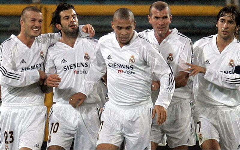 A Galaktikusok az AS Roma ellen 2004-ben (forrás: AS)