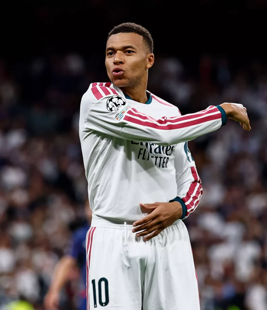 Kylian Mbappé (forrás: realmadrid.com)