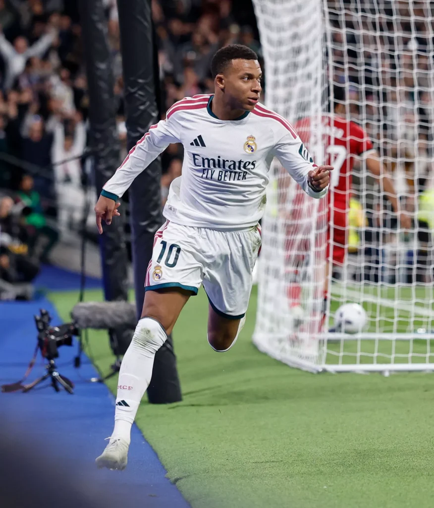 Kylian Mbappé (forrás: realmadrid.com)