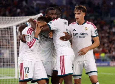 AS Roma - Real Madrid (3-4) (forrás: realmadrid.com)